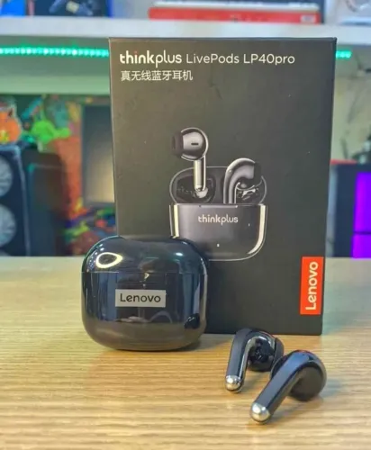 Fone sem fio Lenovo LP40 - ORIGINAL