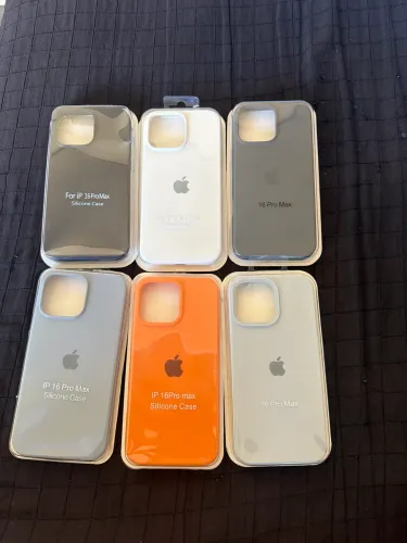 CASES IPHONE 16 pro max. -6 capas juntas