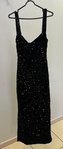 Lindo vestido de festa veste P e M