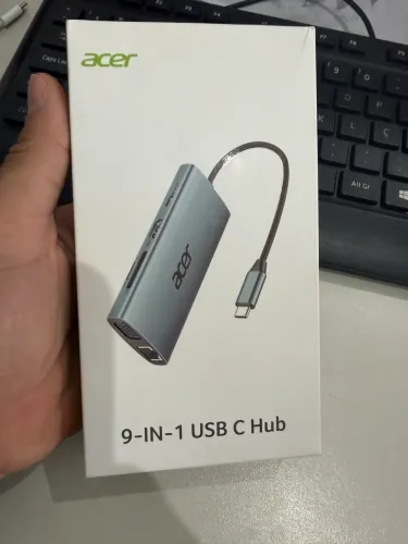 Hub USB-C 9 em 1 - Acer Original - Macbook