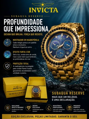 Relógio invicta
