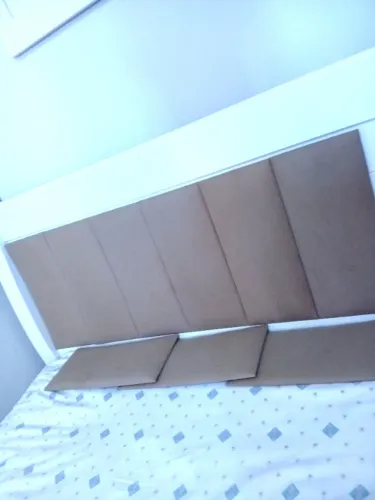 Espelho para cama de casal cor bege 