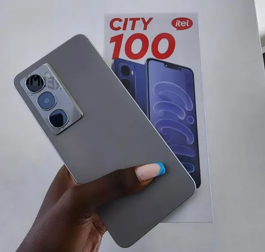 Smartphone Itel - City 100 - Novo Lacrado 256Gb/4Ram cinza (GLOBAL) Entrega Grátis