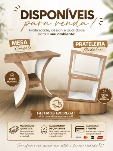 Mesa e nichos