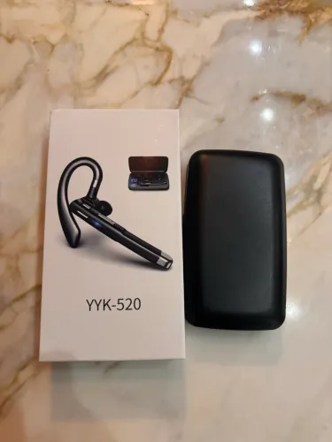 Fone De Ouvido Bluetooth Negócios Com Microfones E Tela Led