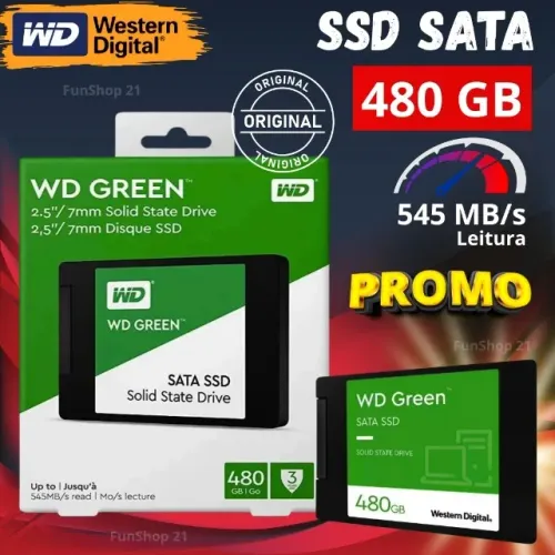 SSD WD GREEN 480GB (Original)