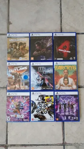 JOGOS PS5 A PARTIR DE 70 VENDAS OU TROCAS