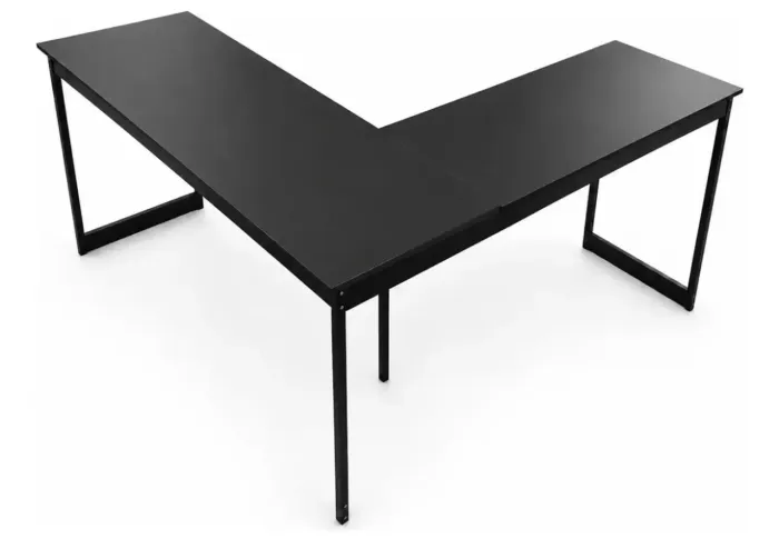 Mesa preta em L