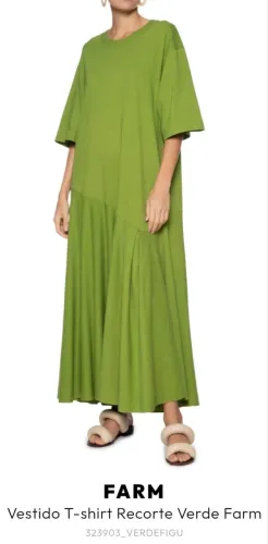 Vestido T-Shirt Farm