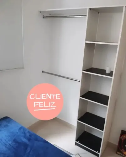 Closet com 1 torre em mdf
