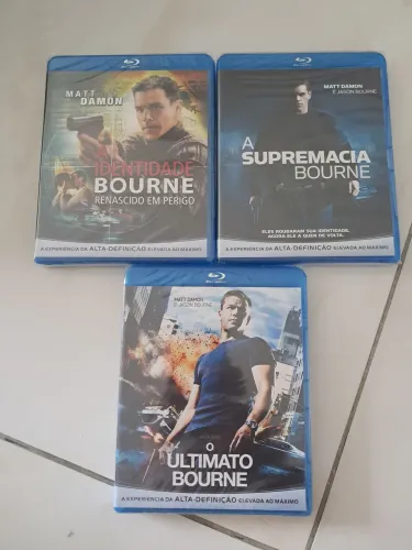 Trilogia Bourne em Blu-Ray