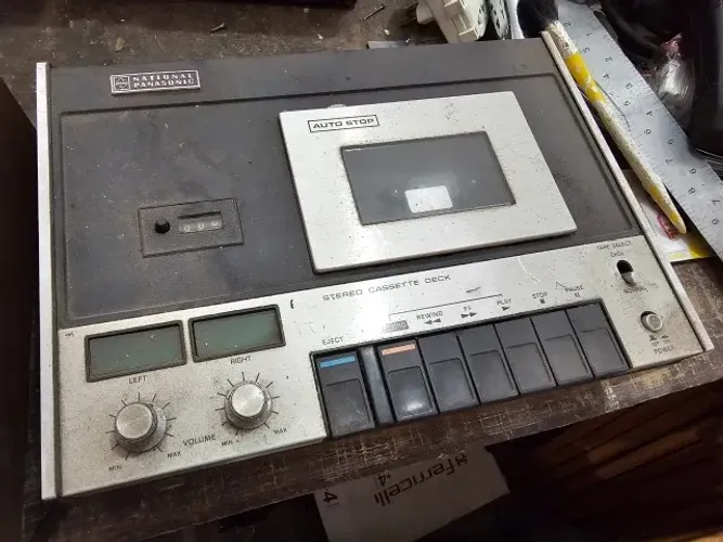 Tape Deck National 260US e Dynamic Philips N2506