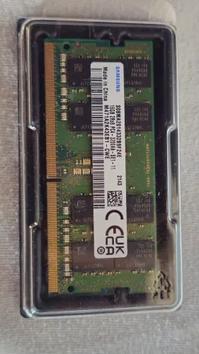 Memória RAM Samsung 16GB DDR4 3200MHz SO-DIMM Notebook