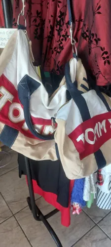 Bolsa grande e pequena da tommy hilfeder original