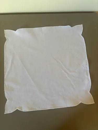 Kit 50 guardanapos brancos lisos 