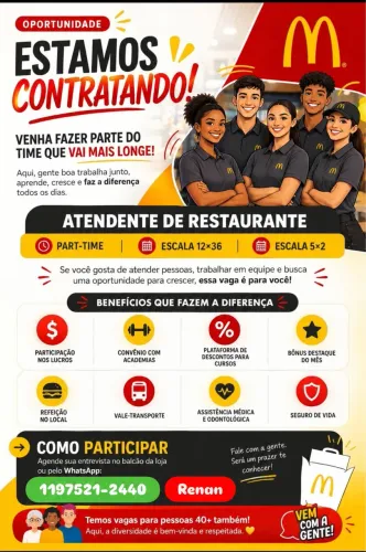 Vagas abertas 