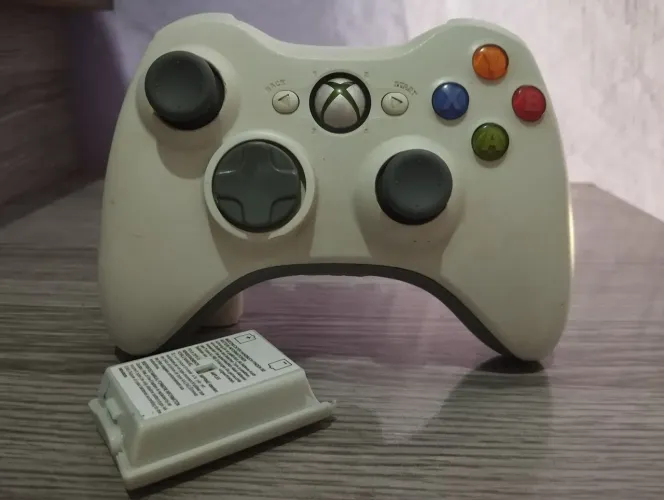 Controle Xbox 360 Branco 100%