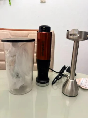 Mixer Gradiente Cobre Collection De 600W Com Copo Triturador E Haste em Aço Inoxidável