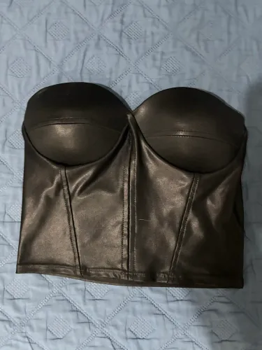 corset preto com bojo