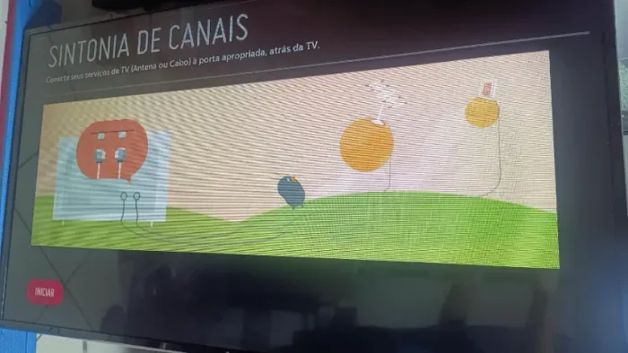 Smart Tv De 49 Lg 49lj5500 Com Defeito De Tela (Usado)