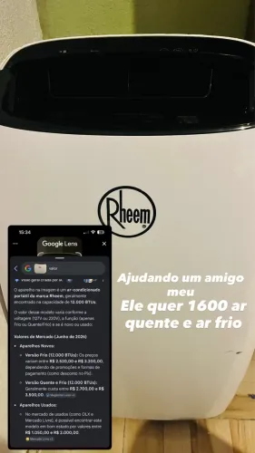 Ar condicionado portátil para quarto