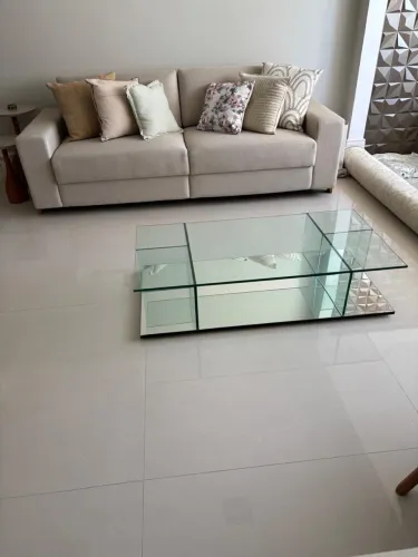 Mesa de Centro de vidro excelente estado