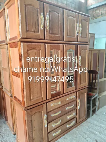 Roupeiro de casal 4 portas novo frete grátis.