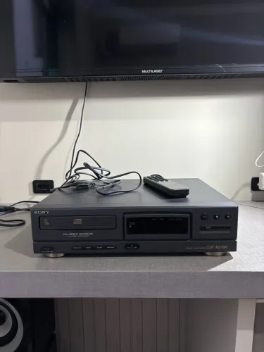 Reprodutor de cd vintage Sony CDP-M27BR