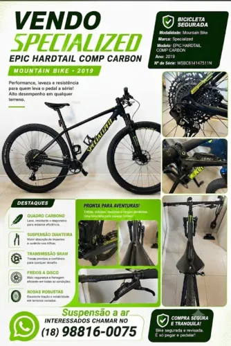 Specialized epic hardtail comp carbon