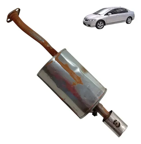 Escapamento Silencioso Honda Civic 2006 2007 2008 2011 1.8