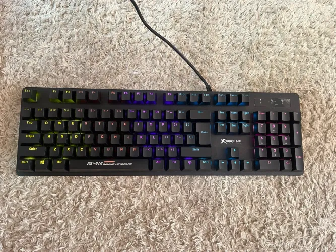 Teclado Mecânico Gamer Xtrike Me GK-916