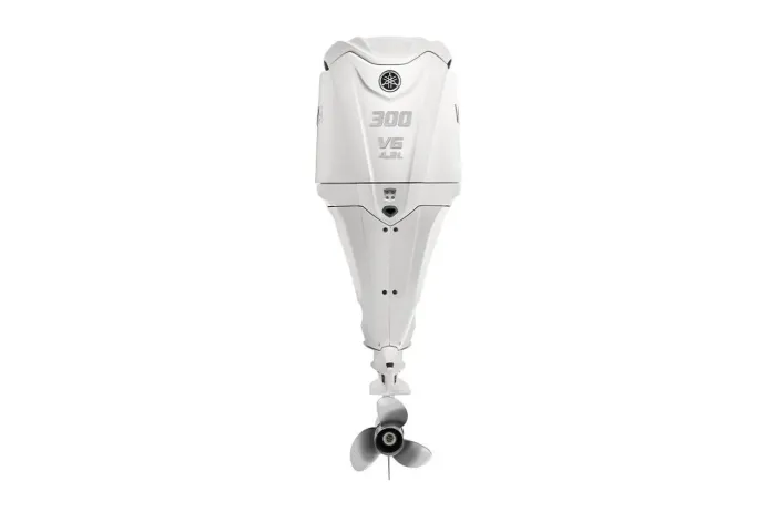 Motor Yamaha 300HP Branco DTS 4Tempos - Motor de Popa Novo