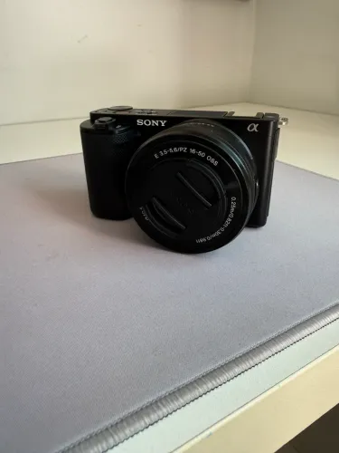 Câmera Sony Zve10 (usada - 128 cliques)