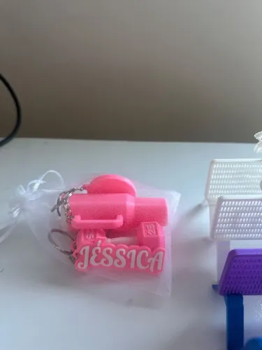 Kit chaveiro personalizado para academia