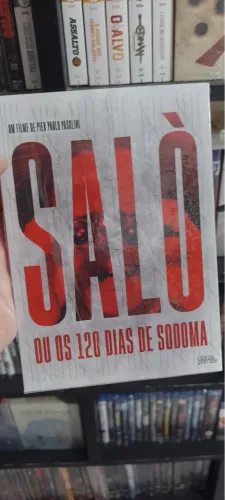 DVD - SALÓ - OS 120 DIAS DE SODOMA - edição obras primas do cinema