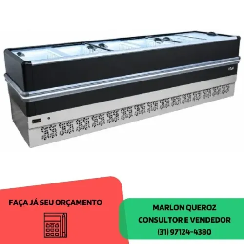 Ilha de Congelados 3M Preta Polar