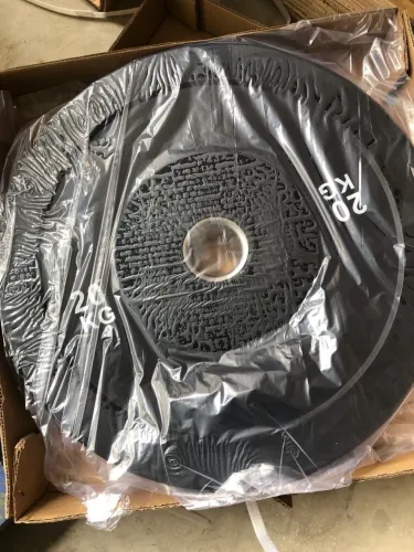Anilha Bumper Olímpica Crossfit 20kg R$ 500