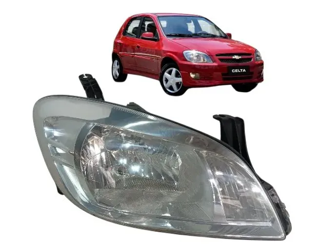 Farol Direito Chevrolet Celta 2007 a 2014 Usado Original 