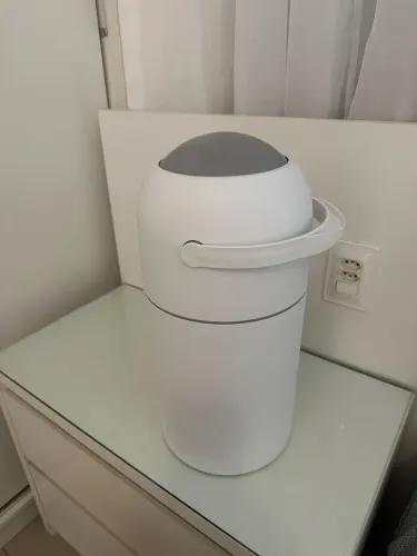 Lixeira Mágica Kababy Para Fraldas Anti Odor - Branco (aceito cartão)