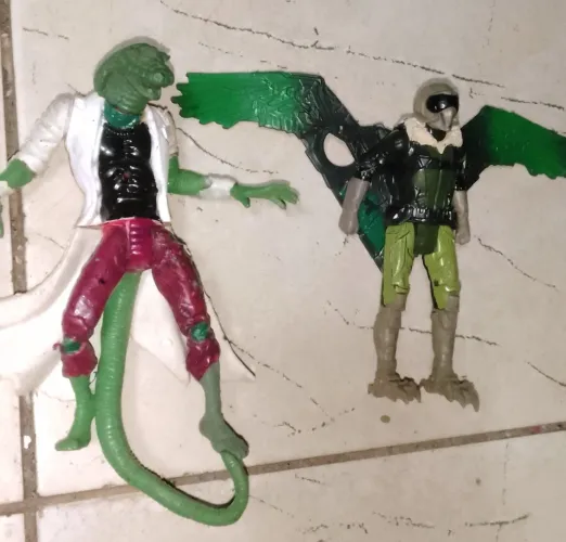 Bonecos Inimigos do Homem-Aranha - Marvel Toy Biz Anos 90 + Bootlegs