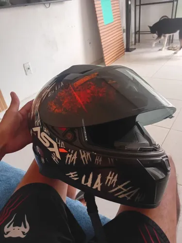 Vendo capacete asx com intercomunicador ejeas original
