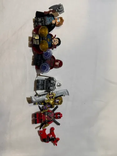 Mini figuras tipo Lego Marvel