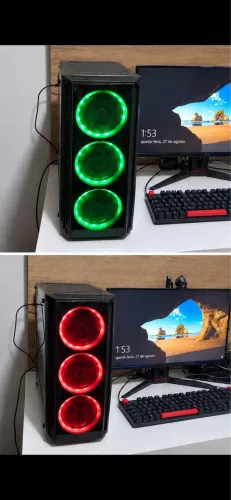 OPORTUNIDADE IMPERDÍVEL, COMPUTADOR COM ÓTIMO CUSTO. i7 2600k intel gtx 1650 nvdia