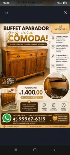 BUFFET APARADOR/ CÔMODA