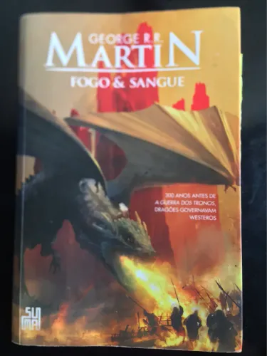 LIVRO FOGO E SANGE - GEORGE R.R. MARTIN