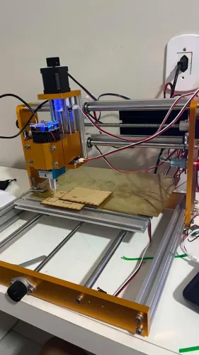 CNC Gravação Laser 40w + Modulo Router 500w