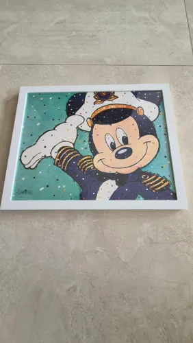 Mickey  quadro do comandante 
