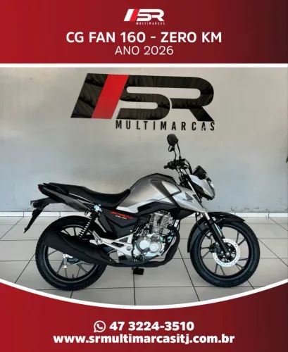 Honda CG FAN 160 2026 0km