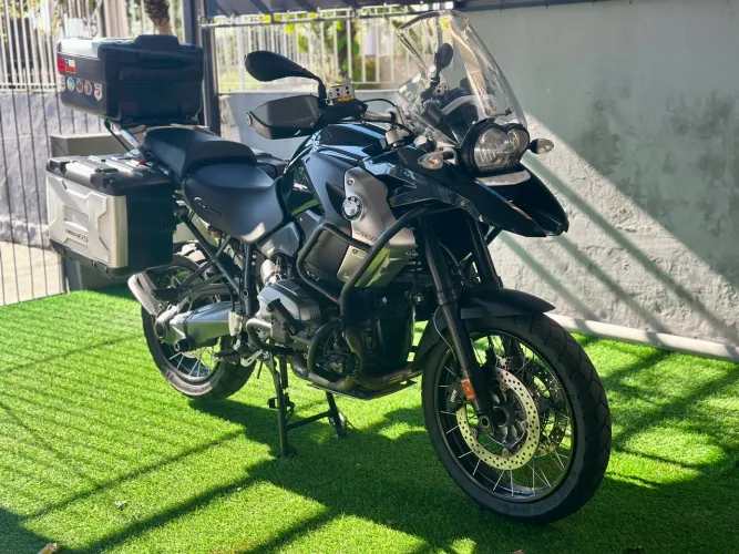 BMW GS R1200 Triple Black Ano 2012 C/Baú!!!