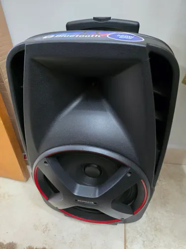 Caixa de som 550 rms nova